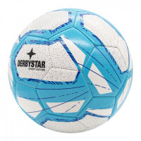 Derbystar STREET SOCCER Heimspiel Fußball Größe 5, WEISS/BLAU