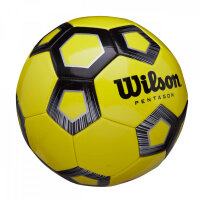 Wilson Fußball Pentagon, Gr. 5, gelb/schwarz