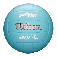 Wilson Volleyball AVP Soft Play, Blau, Größe 5