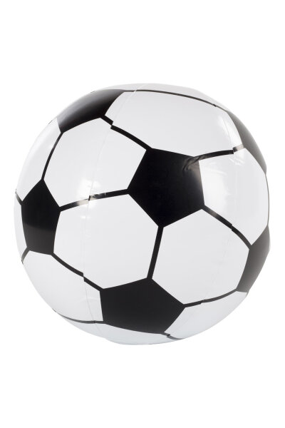 Wasserball Fußballdesign, Ø 29 cm im PE-Beutel