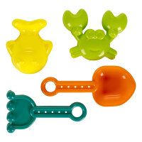 Strandspielzeug-Set, 6-teilig, PVC, in Netzverpackung