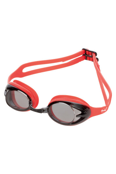 Schwimmbrille POWER, rot-rauch