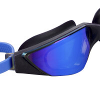 Schwimmbrille SPLASH II MIRROR, blau, metallic-blau verspiegelt