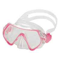 Tauchermaske Adventure I, pink-transparent