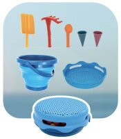 Schildkröt Funsports - 7in1 Sand Toys Falteimer Set...