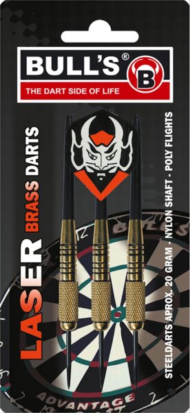 BULLS 3 Steeldart Laser Brass Darts 20 g