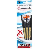 BULLS 3 Steeldart BULLS Mach Brass 19g