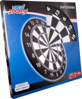 New Sports Kork Dartboard inklusive 6 Pfeilen