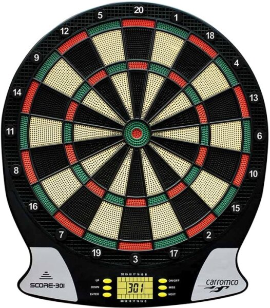 Carromco Elektronik Dartboard Score-301 #2, 4-Loch Abstand