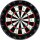 BULLS Bristol Flock Dartboard