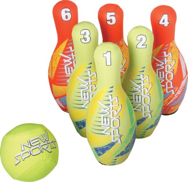 New Sports Neopren Bowling-Set im Netz