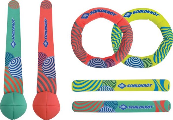 Schildkröt Funsports - NEOPREN DIVING SET 6-teilig, je 2 Ringe