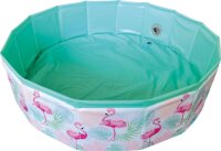 Splash & Fun Fix Pool Flamingo #80 cm, faltbar, mit...