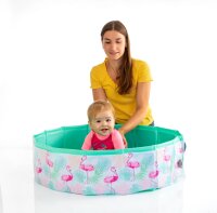 Splash & Fun Fix Pool Flamingo #80 cm, faltbar, mit...