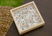 Natural Games Holz Labyrinth 12 x 12 cm