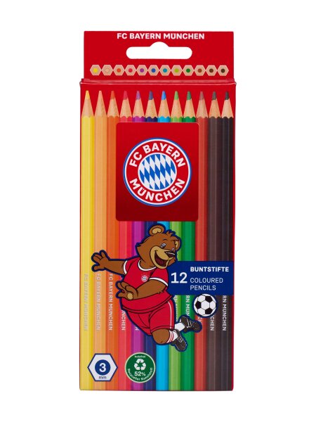 FC Bayern Kinder Buntstifte 12er-Set