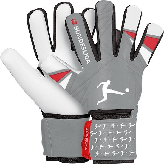 BUNDESLIGA Torwarthandschuhe GOALIE youth grau Gr. 7