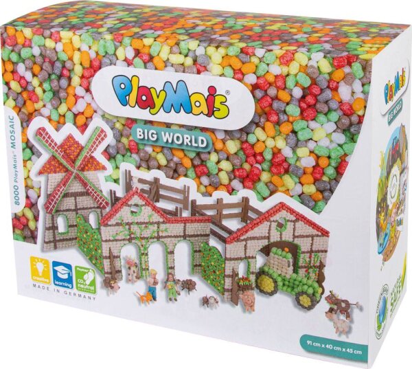 PlayMais® MOSAIC Big World Farm mit 8000 PlayMais