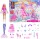 Barbie-Adventskalender mit Modepuppe und 24 Überraschungs-Accessoires mit Einhorn