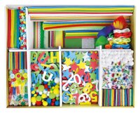 LENA® Bastelkoffer Premium, Faltschachtel