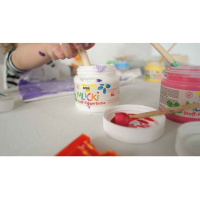 MUCKI Stoff-Fingerfarbe 6er Set 150 ml