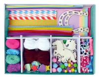 LENA Bastelkoffer Pferde, Premium