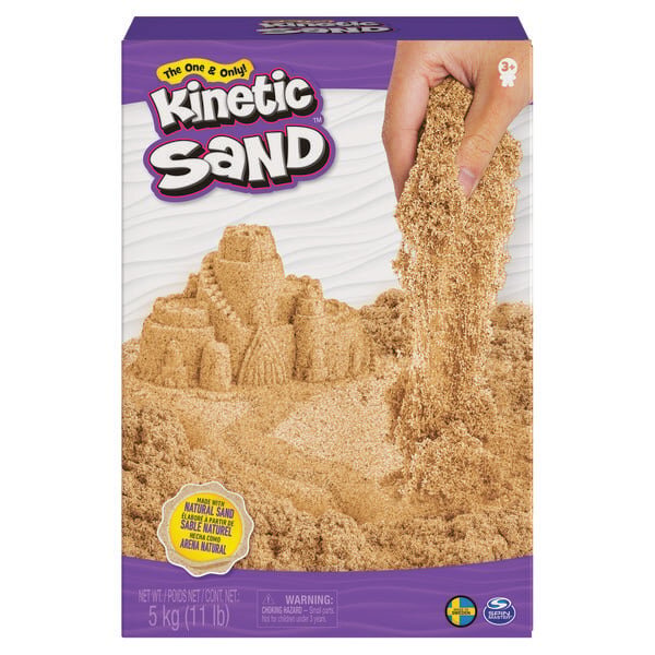 KNS Kinetic Sand - Braun (5 kg)