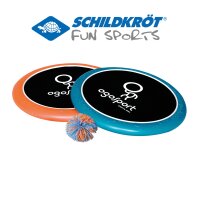 Schildkröt Funsports - OGOSPORT Set, 2 Ogo Softdiscs (orange+ blau) + 1 OGO Ball