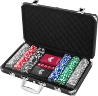 COPAG POKER SET - Dark Aluminum 300 - Casino Quality